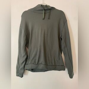 Nike Green Hoodie Sweatshirt with Drawstring Hood